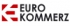 Логотип Euro Kommerz в кривых, в векторе