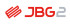 Логотип JBG-2 в кривых, в векторе