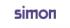 Логотип Simon в кривых, в векторе