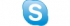 Логотип Skype в кривых, в векторе