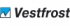 Логотип Vestfrost в кривых, в векторе